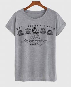 Mickey Mouse Four Parks T Shirt