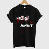 Murder Show Junkie True Crime Show T Shirt