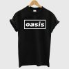 Oasis Logo Black T Shirt