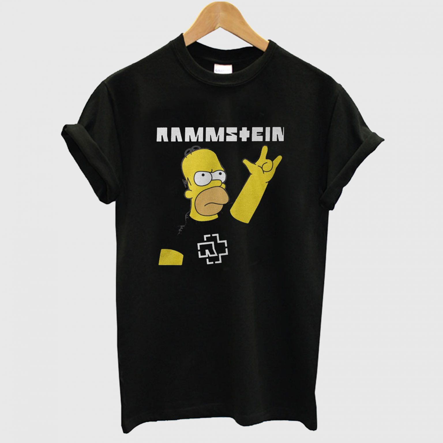 Rammstein Homer Simpson T Shirt