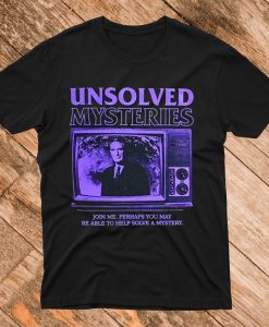 Unsolved Robert Stack T Shirt