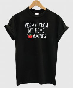 Vegan Quote Black T Shirt