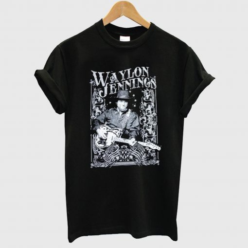 Waylon Jennings Telecaster T Shirt