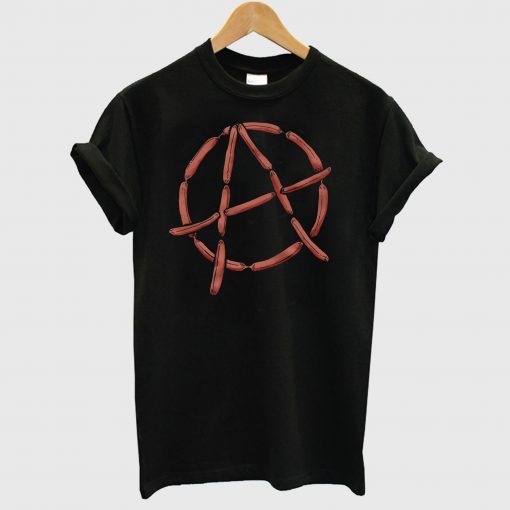 Anarchy Hot Dogs T Shirt