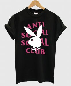 Anti Social Social Club Playboy T Shirt