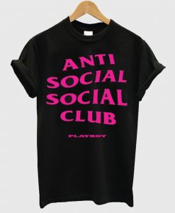 Anti Social Social Club Playboy T Shirt
