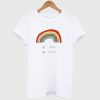 Be Cool Be Kind Rainbow T Shirt