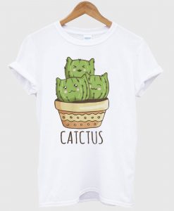 CATCTUS in a POT T Shirt