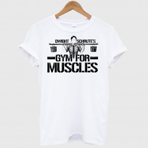 Dwight schrute’s gym for muscles T Shirt