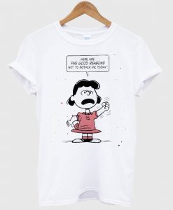 LUCY VAN PELT Peanuts Gang T Shirt