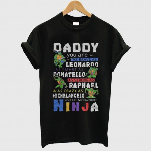 Father’s Day Dad Teenage Mutant Ninja Turtles T Shirt