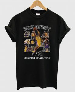 Kobe Bryant Greatest Of All Time T Shirt