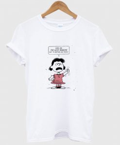 LUCY VAN PELT Peanuts Gang T Shirt