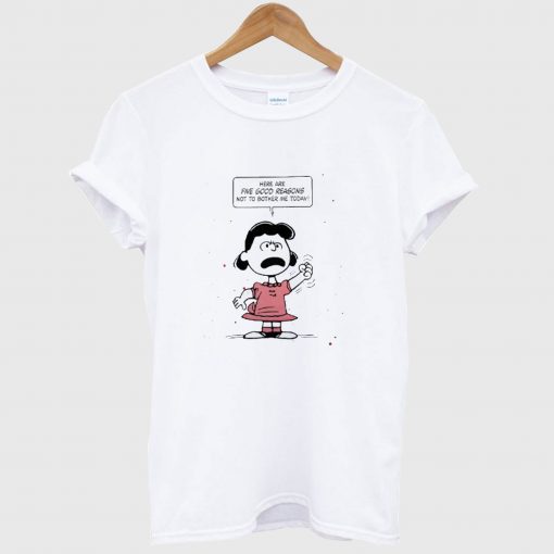 LUCY VAN PELT Peanuts Gang T Shirt