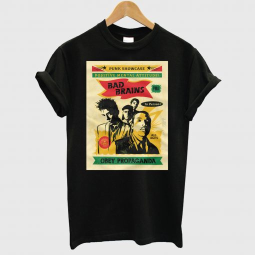 Obey Propaganda Bad Brains T Shirt