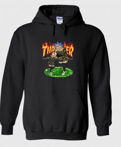 Rick and Morty Thrasher Hoodie