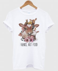 Vegan Friends not Food T Shirt