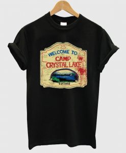 Welcome To Camp Crystal Lake T Shirt