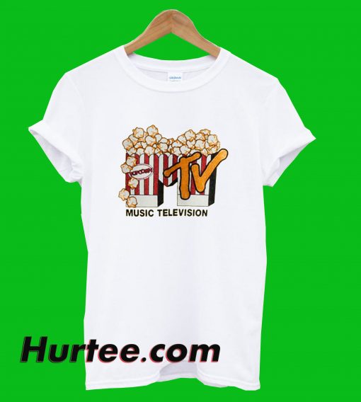 MTv Logo Popcorn T-Shirt