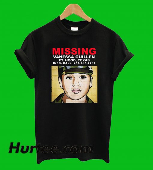 Missing Vanessa Guillen Mural T-Shirt