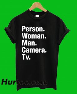 Person Woman Man Camera Tv T-Shirt