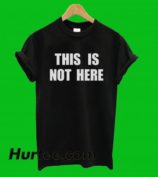 This Is Not Here Jhon Lennon T-Shirt