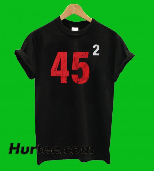 45 Squared Pro Trump T-Shirt