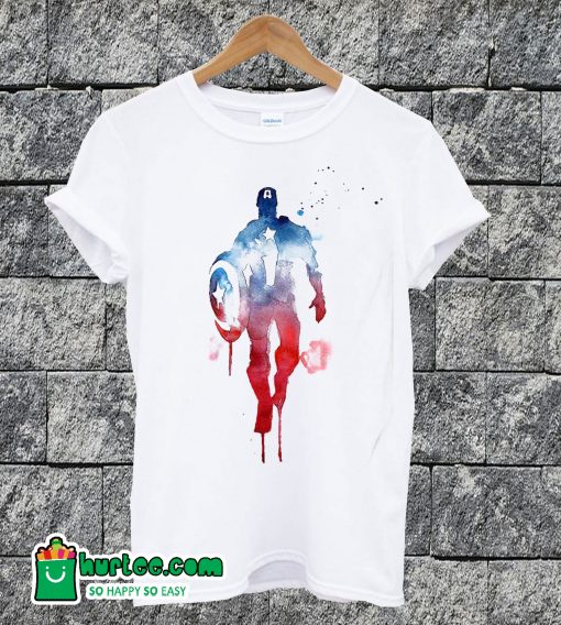 Captain America Art T-shirt