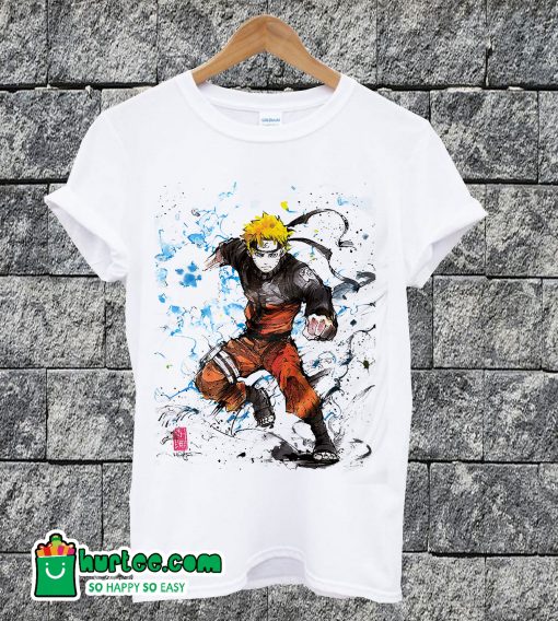 Naruto Anime White T-shirt