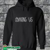 Among Us Text Hoodie