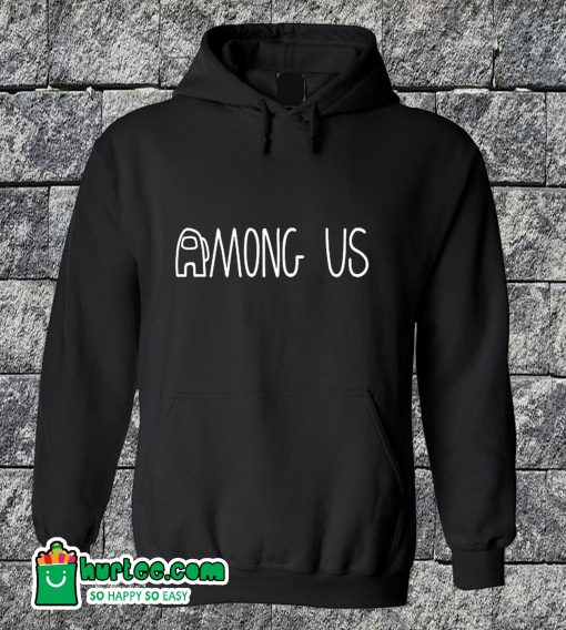 Among Us Text Hoodie