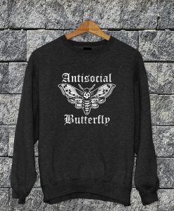 Antisocial Butterfly Sweatshirt