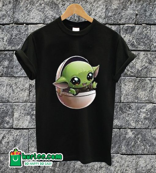 Baby Yoda Anime T-shirt