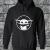 Baby Yoda Logo Hoodie