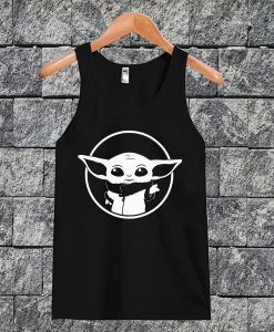 Baby Yoda Logo Tanktop