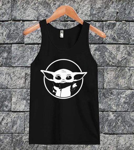 Baby Yoda Logo Tanktop