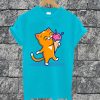 Cat Eat Ice Cream T-shirt