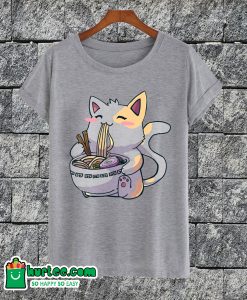 Cat Eat Ramen T-shirt