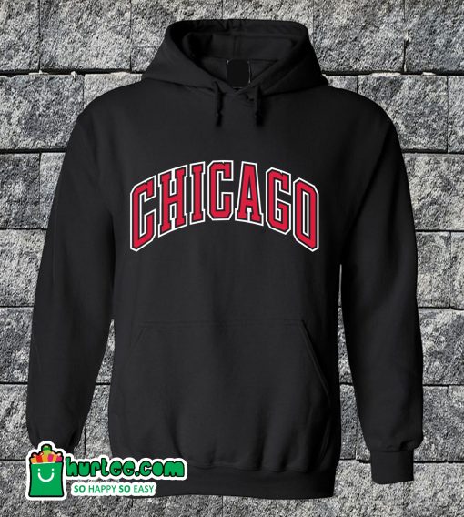 Chicago Buls Black Hoodie