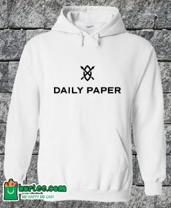 Daily Paper White Hoodie