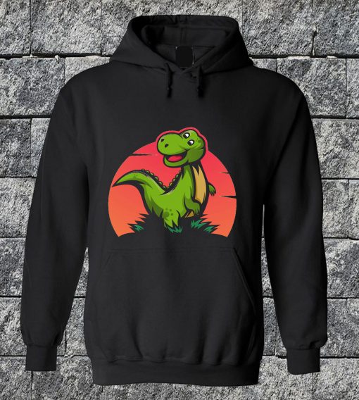 Dinosaur Cartoon Hoodie