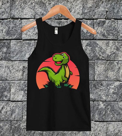 Dinosaur Cartoon Tanktop