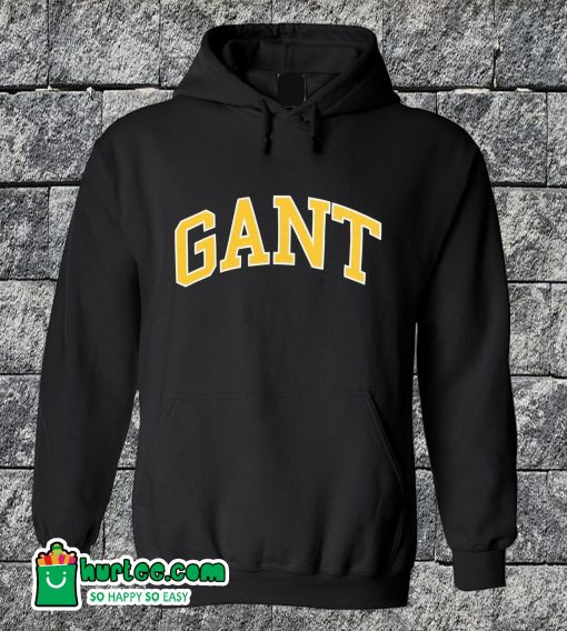 Gant Logo Yellow Hoodie