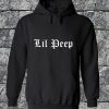 Lil Peep Text Hoodie