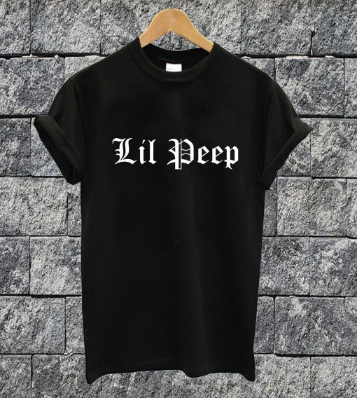 Lil Peep Text T-shirt