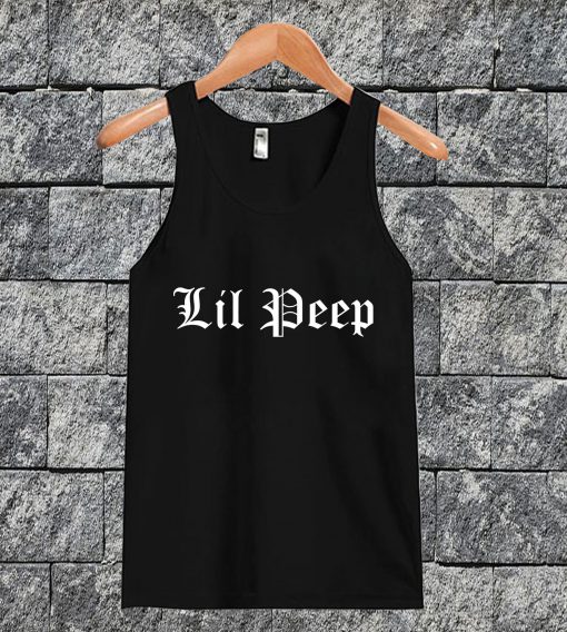 Lil Peep Text Tanktop