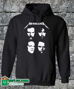 Metallica Face Logo Hoodie