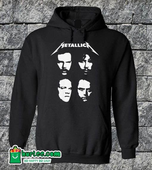 Metallica Face Logo Hoodie