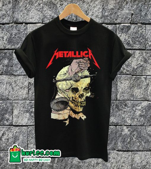 Metallica Hand On A Brain T-shirt