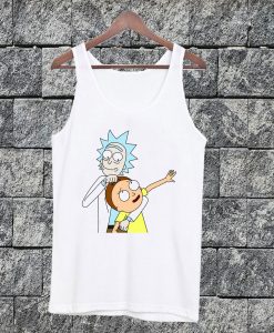 Rick And Morty Cartoon Tanktop